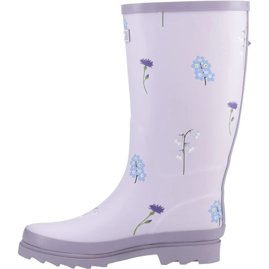 Cotswold Damen Wildblumen Gummistiefel (Flieder) - Image 3