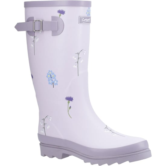 Cotswold Damen Wildblumen Gummistiefel (Flieder) - Image 4