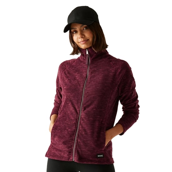 Regatta - "Mayse" Fleecejacke für Damen, Durchgehender Reißverschluss (Feige) - Image 4
