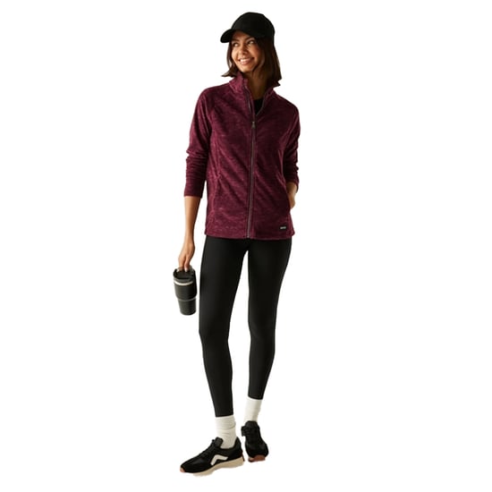 Regatta - "Mayse" Fleecejacke für Damen, Durchgehender Reißverschluss (Feige) - Image 6