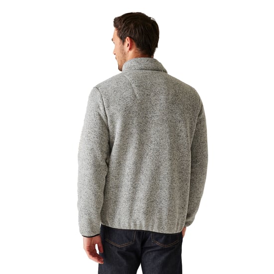 Regatta - "Barlee" Fleecejacke für Herren, Durchgehender Reißverschluss, meliert (Silbergrau) - Image 3