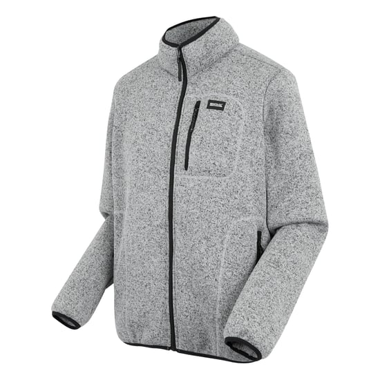 Regatta - "Barlee" Fleecejacke für Herren, Durchgehender Reißverschluss, meliert (Silbergrau) - Image 4