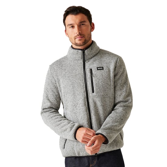 Regatta - "Barlee" Fleecejacke für Herren, Durchgehender Reißverschluss, meliert (Silbergrau) - Image 5