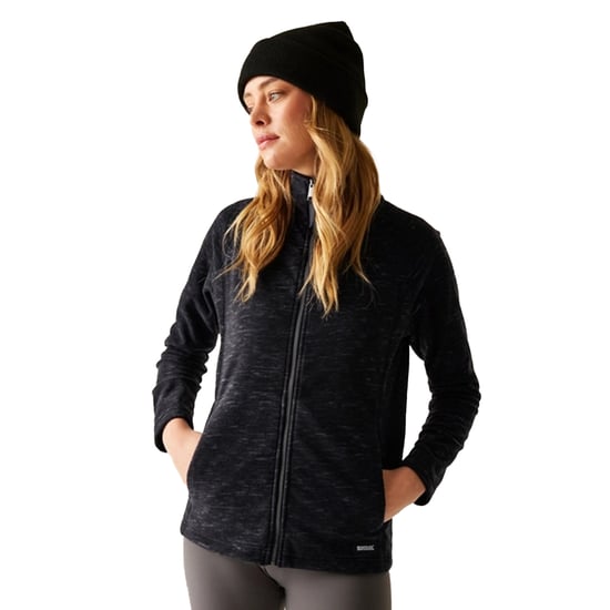Regatta - "Mayse" Fleecejacke für Damen, Durchgehender Reißverschluss (Schwarz) - Image 6
