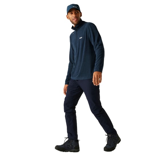 Regatta Herren Thompson Marl Half-Zip Fleecejacke (Moonlight Denim) - Image 5