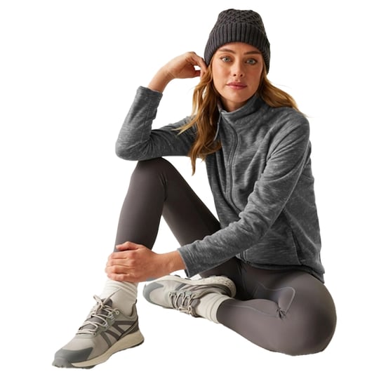 Regatta - "Mayse" Fleecejacke für Damen, Durchgehender Reißverschluss (Grau) - Image 4