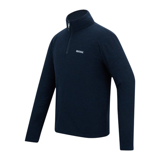 Regatta Herren Thompson Marl Halbe Zip Fleecejacke (Marineblau) - Image 3