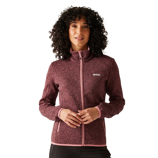 Regatta - "Newhill" Fleecejacke für Damen, Durchgehender Reißverschluss (Graurosa) - Image 4