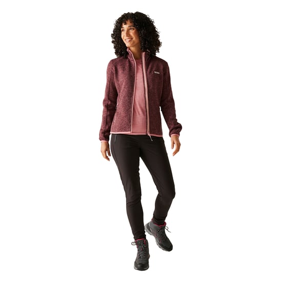 Regatta - "Newhill" Fleecejacke für Damen, Durchgehender Reißverschluss (Graurosa) - Image 6