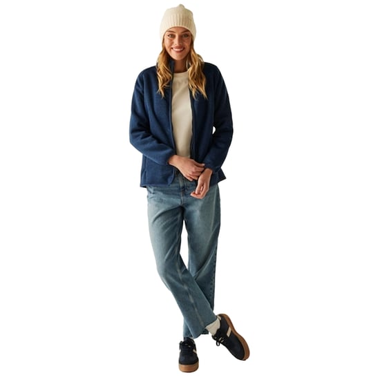 Regatta - "Mellrey" Fleece für Damen, Durchgehender Reißverschluss (Marine) - Image 6