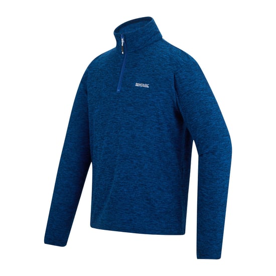 Regatta Herren Thompson Marl Half Zip Fleecejacke (Snorkelblau) - Image 3