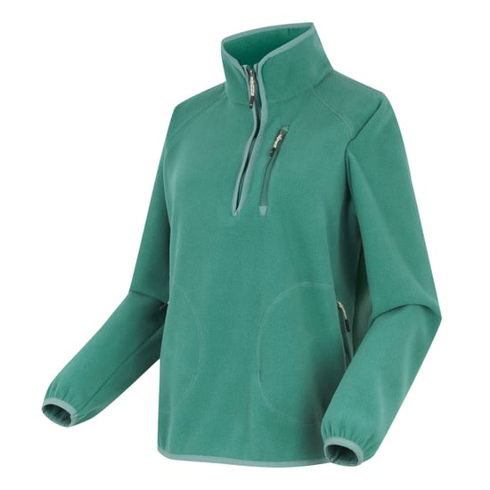 Regatta - "Frankie" Fleece-Oberteil für Damen, mit kurzem Reißverschluss (Fichtengrün) - Image 3