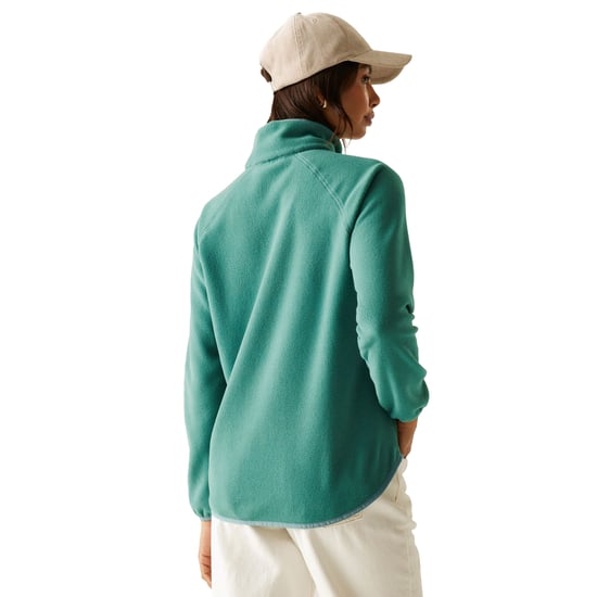 Regatta - "Frankie" Fleece-Oberteil für Damen, mit kurzem Reißverschluss (Fichtengrün) - Image 4