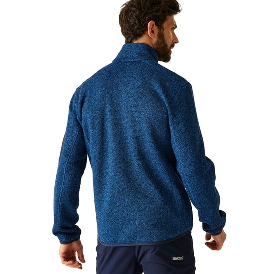 Regatta - "Newhill" Fleecejacke für Herren, Durchgehender Reißverschluss, meliert (Schnorchel-Blau) - Image 4