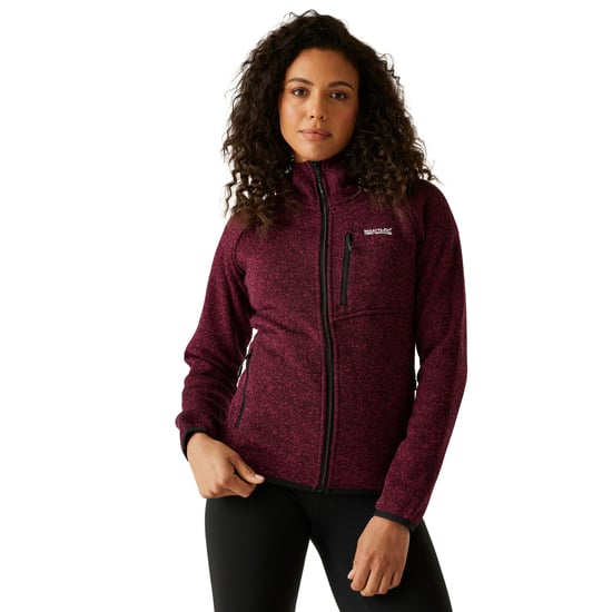 Regatta Damen Newhill Kapuzenfleecejacke (Dunkles Pimento) - Image 4