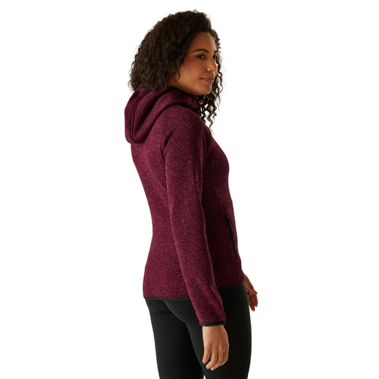 Regatta Damen Newhill Kapuzenfleecejacke (Dunkles Pimento) - Image 5