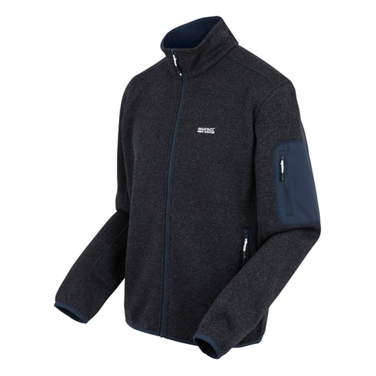 Regatta - "Newhill" Fleecejacke für Herren, Durchgehender Reißverschluss, meliert (Marine) - Image 3
