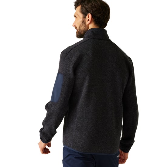 Regatta - "Newhill" Fleecejacke für Herren, Durchgehender Reißverschluss, meliert (Marine) - Image 4