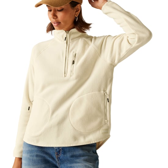 Regatta - "Frankie" Fleece-Oberteil für Damen, mit kurzem Reißverschluss (Helles Vanillegelb) - Image 4