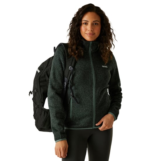 Regatta - "Newhill" Fleecejacke für Damen, Durchgehender Reißverschluss (Fichtengrün) - Image 4