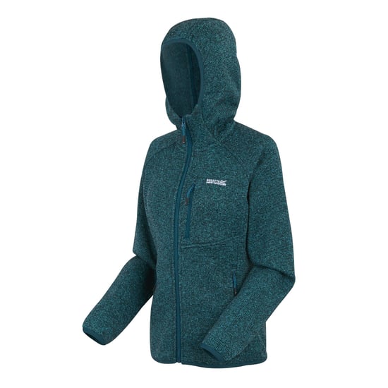 Regatta Damen Newhill Kapuzenfleecejacke (Sturmblau) - Image 3