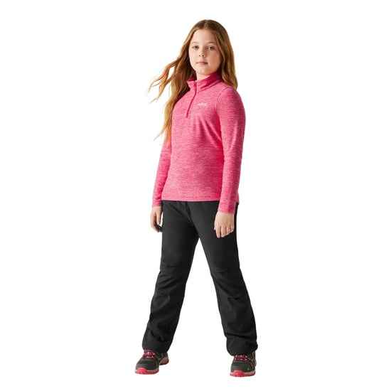 Regatta - "Hot Shot" Fleece-Oberteil für Kinder, mit kurzem Reißverschluss (Pop) - Image 6
