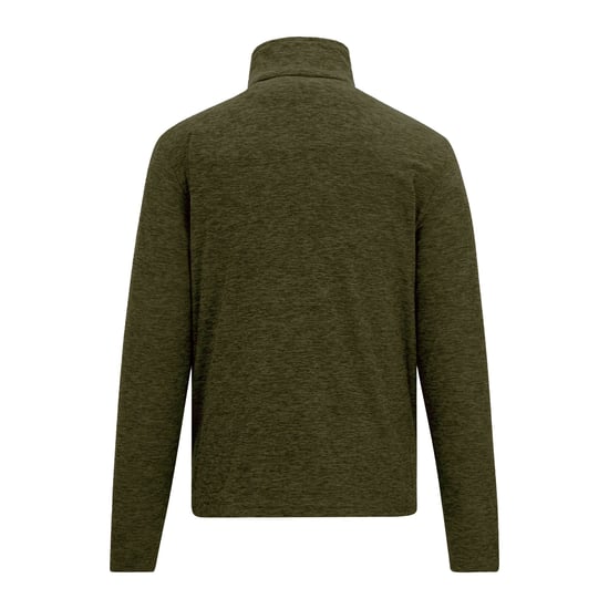 Regatta Herren Thompson Marl Halb-Zip Fleecejacke (Oliven-Nacht) - Image 2