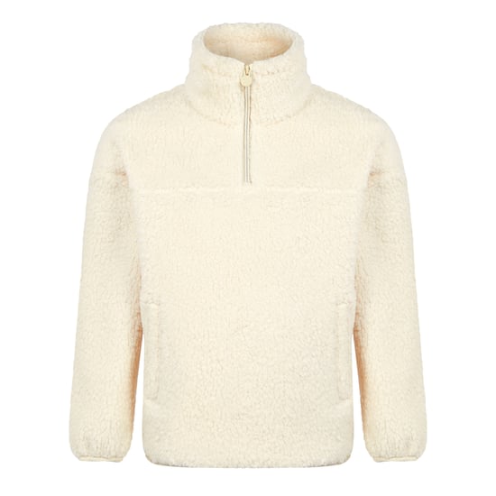 Regatta - "Kaliza" Fleece-Oberteil mit halbem Reißverschluss für Kinder (Helles Vanillegelb) - Image 1