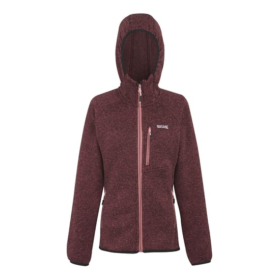 Regatta Damen Newhill Kapuzen-Fleecejacke (Staubiges Rose) - Image 1