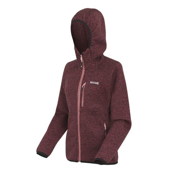 Regatta Damen Newhill Kapuzen-Fleecejacke (Staubiges Rose) - Image 3
