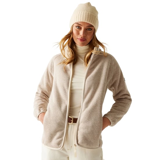 Regatta - "Mellrey" Fleece für Damen, Durchgehender Reißverschluss (Helles Vanillegelb) - Image 4