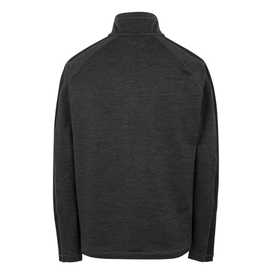Regatta - "Hepley" Fleecejacke für Herren, mit halbem Reißverschluss (Asche/Schwarz) - Image 2