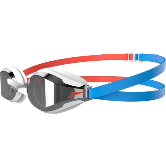 Speedo - "Fastskin Speedsocket 2" Schwimmbrille für Herren/Damen Unisex (Blau/Rot) - Image 3
