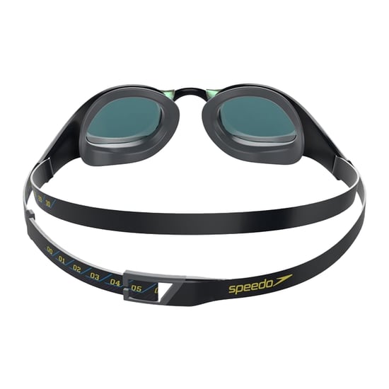Speedo Unisex Erwachsene Fastskin Pure Focus Spiegel-Schwimmbrille (Schwarz/Gold) - Image 2