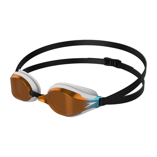 Speedo - "Fastskin Speedsocket 2" Schwimmbrille für Herren/Damen Unisex (Weiß/Silber) - Image 1
