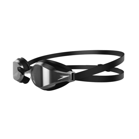 Speedo - "Fastskin Speedsocket 2" Schwimmbrille für Herren/Damen Unisex (Schwarz/Silber) - Image 3