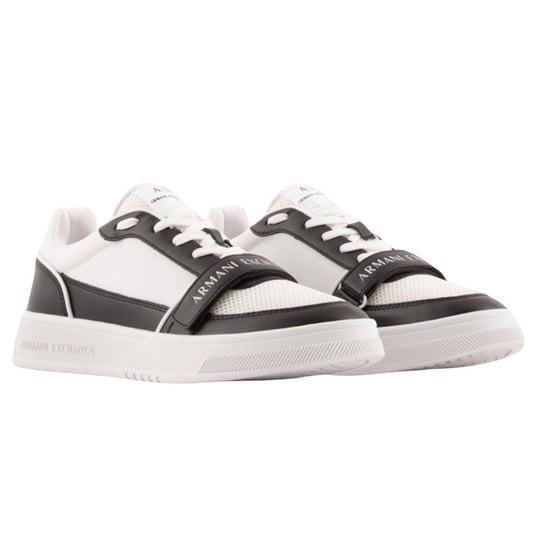 Armani Exchange - Sneaker für Herren, Wildleder (Weiß/Schwarz) - Image 3