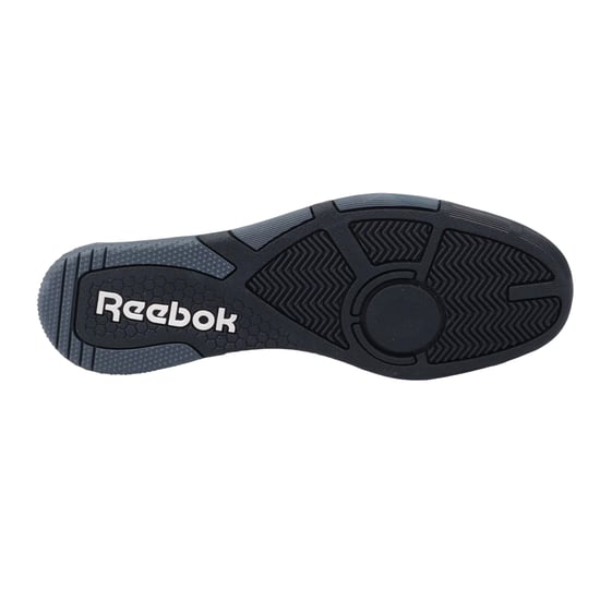Reebok - Herren/Damen Unisex Sneaker "BB 4000 II", Leder (Weiß/Marine) - Image 4