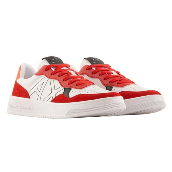 Armani Exchange - Sneaker für Herren (Weiß/Rot) - Image 3