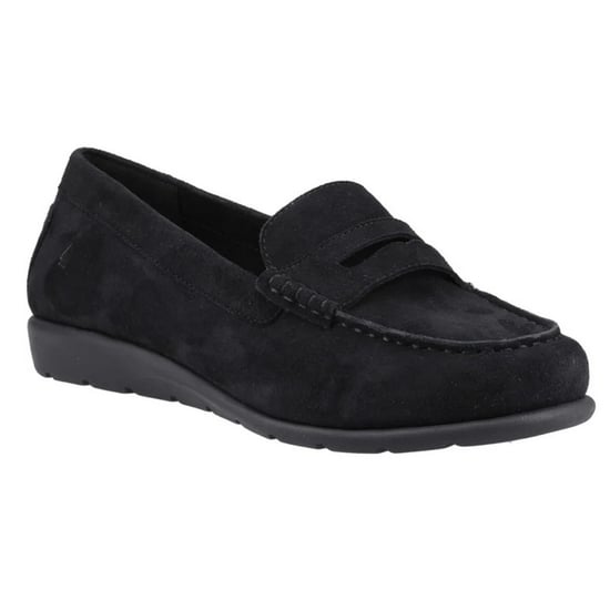 Hush Puppies Damen Shelby Wildleder Slipper (Schwarz) - Image 4