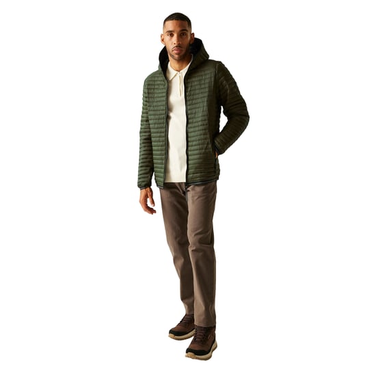 Regatta - "Rigain" Steppjacke für Herren (Oliv/Schwarz) - Image 5