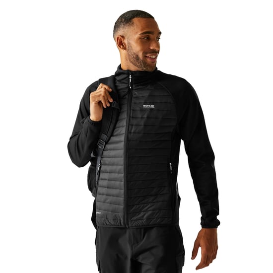 Regatta - "Clumber" Hybridjacke für Herren (Schwarz) - Image 4