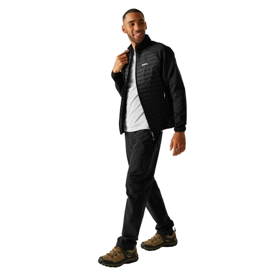 Regatta - "Clumber" Hybridjacke für Herren (Schwarz) - Image 5