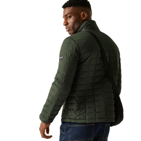 Regatta - "Haire" Steppjacke für Damen (Dunkel-Khaki/Schwarz) - Image 4