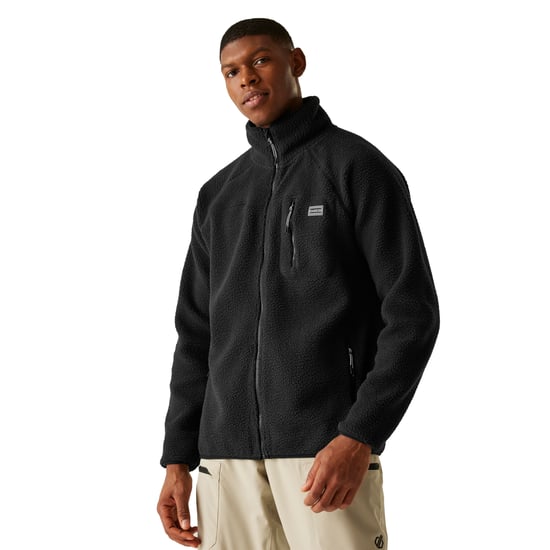 Dare 2B - "Camber" Fleece für Herren, Recyceltes Polyester (Schwarz) - Image 4
