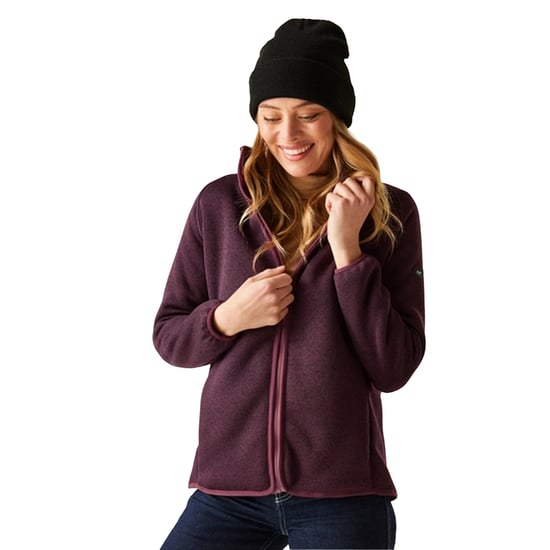 Regatta - "Mellrey" Fleece für Damen, Durchgehender Reißverschluss (Feige) - Image 4