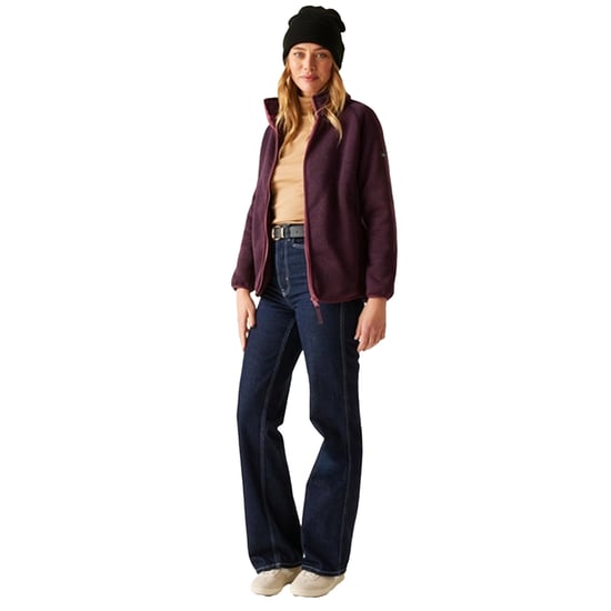 Regatta - "Mellrey" Fleece für Damen, Durchgehender Reißverschluss (Feige) - Image 6
