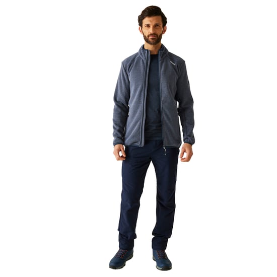 Regatta - "Torrens" Fleecejacke für Herren, Durchgehender Reißverschluss (Marine) - Image 6