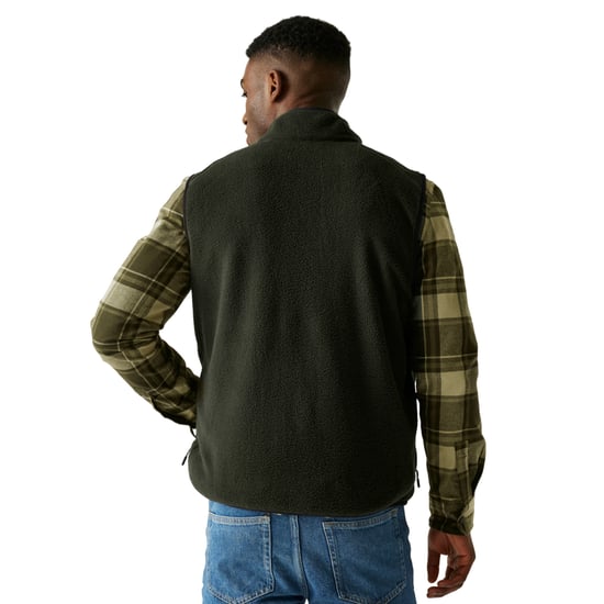 Regatta - "Frankie" Weste für Herren, Teddyfleece (Dunkel-Khaki) - Image 5