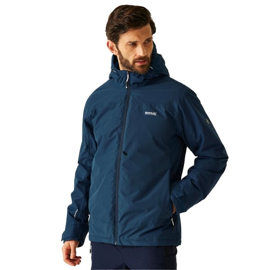 Regatta - "Caspen" Jacke, wasserfest für Herren, Isoliert (Dunkel-Jeansblau) - Image 4